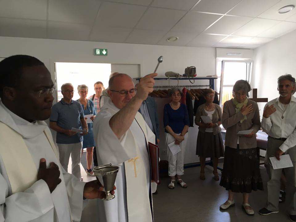 Bénédiction du nouveau presbytère d'Olonne-sur-mer