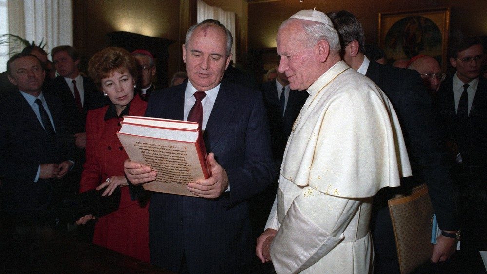 Mikhaïl Gorbatchev au Vatican, un tournant dans l’histoire de l’Europe