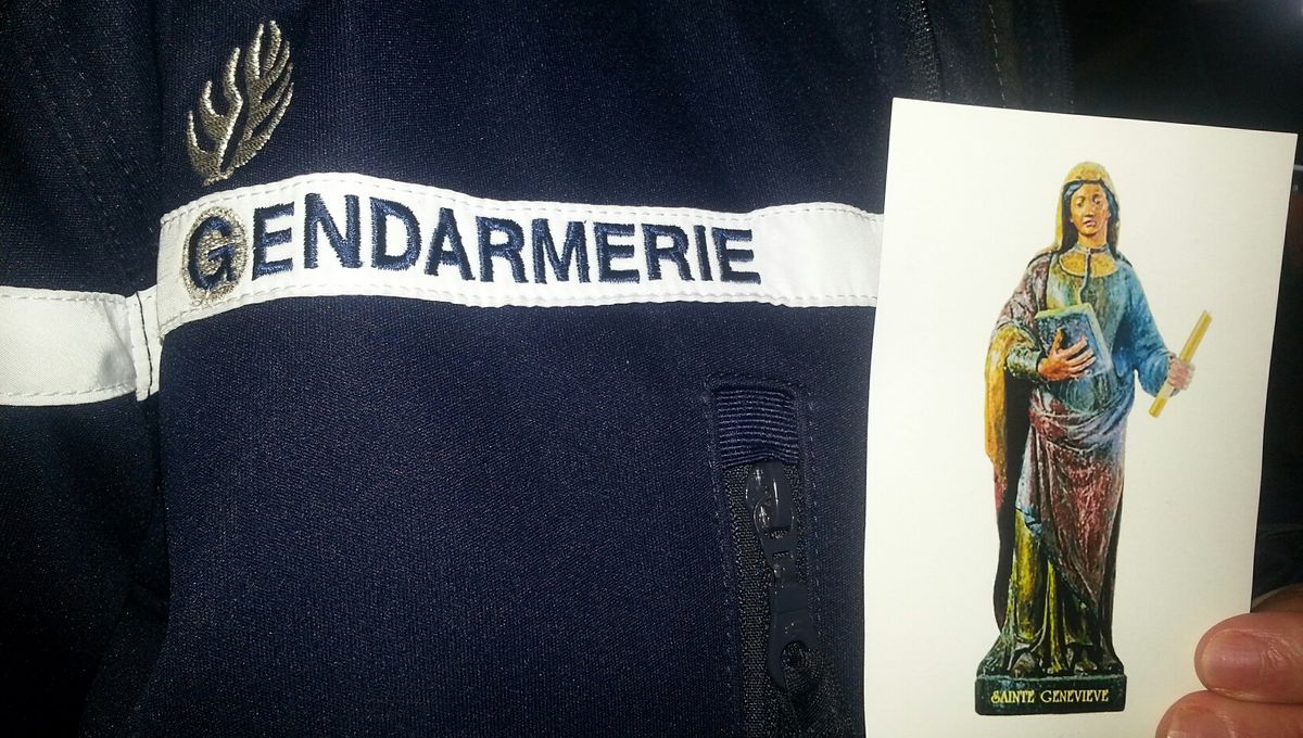 Messe de la sainte Geneviève pour les gendarmes