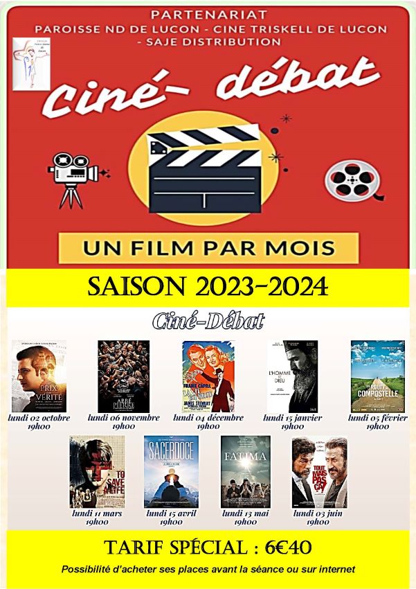 Programme Ciné Débat 2023-2024