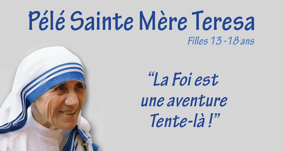 Pélé Sainte Mère Teresa - un beau moment !