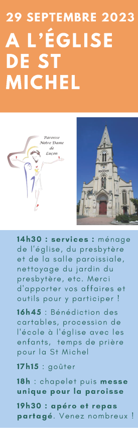 Visitation 2023 programme St Michel