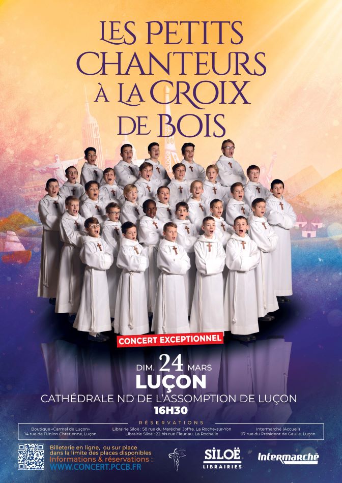 Concert exceptionnel, Dimanche 24 mars 2024 à Luçon