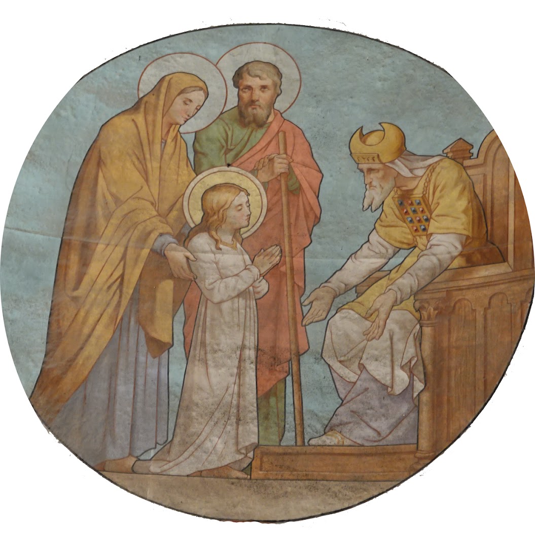 Jour 3 : Marie et Joseph présentent Jésus au Temple.(15 nov)