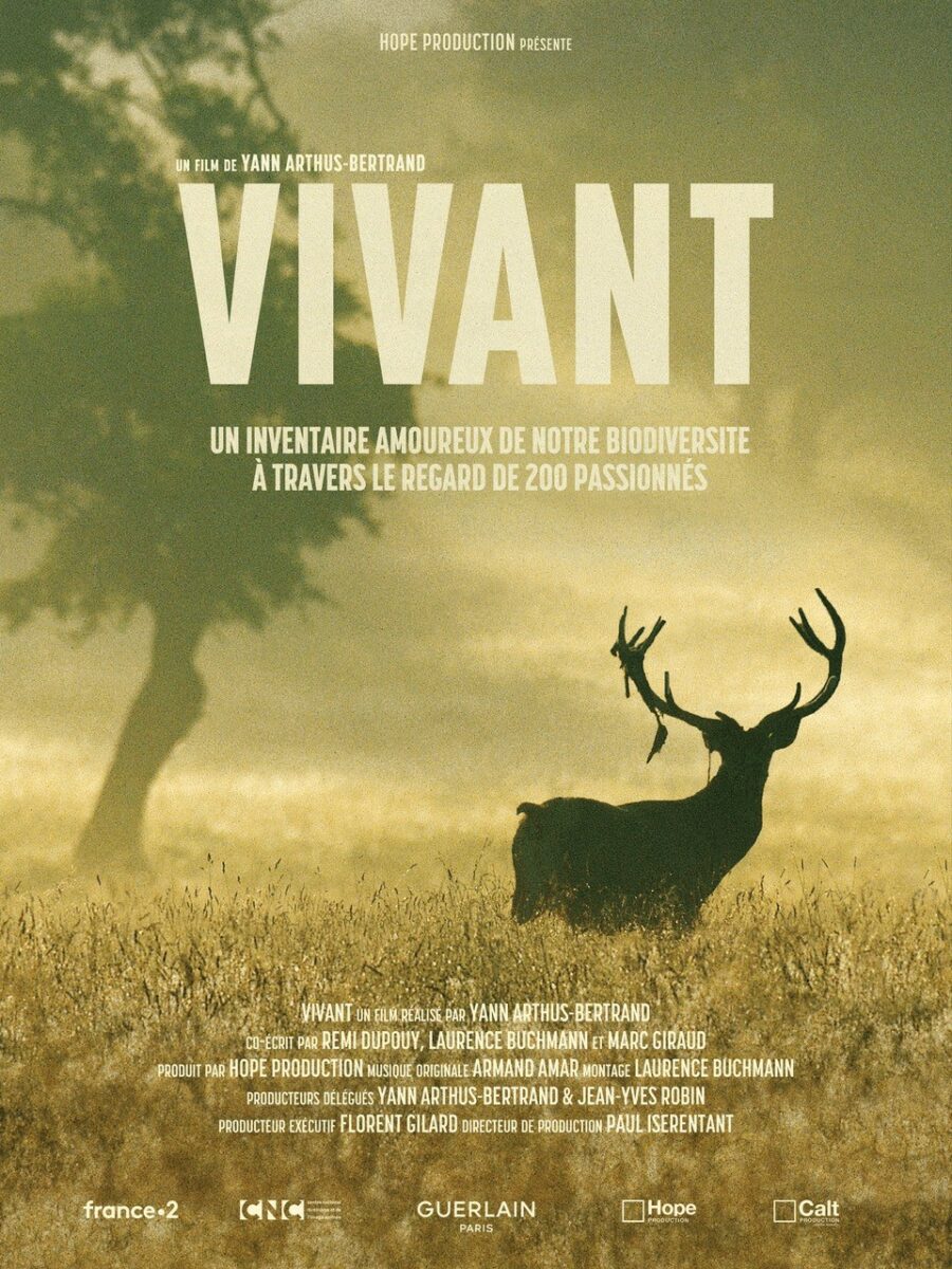 "Vivant" un film de Yann Arthus Bertrand, sorti en mai 2023