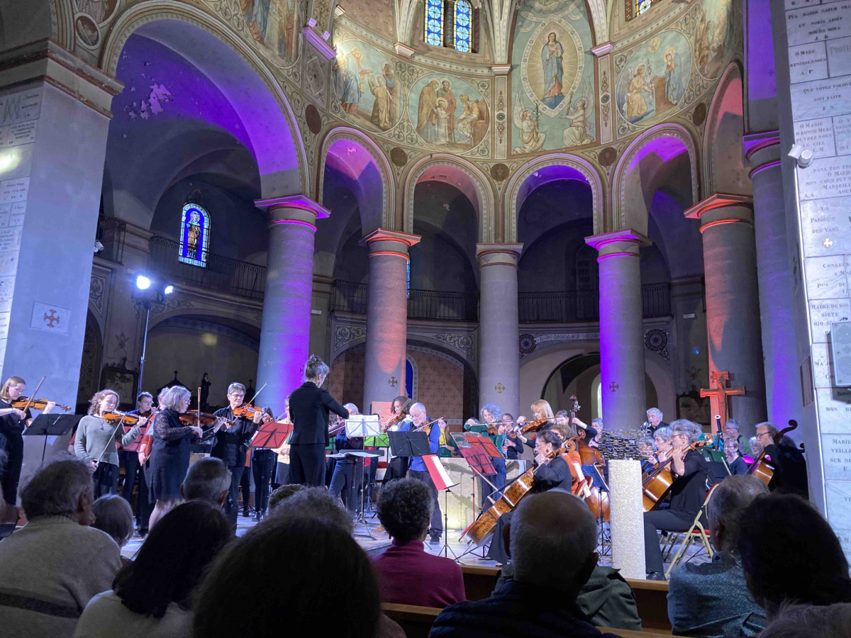 Concert de Labeaume en Musique au profit de la restauration des autels dans la Basilique.