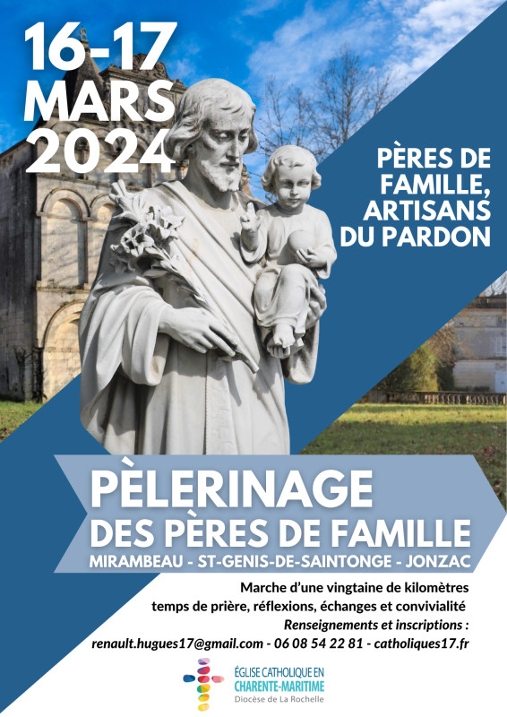 Pèlerinage des Pères de Famille de Charente-Maritime