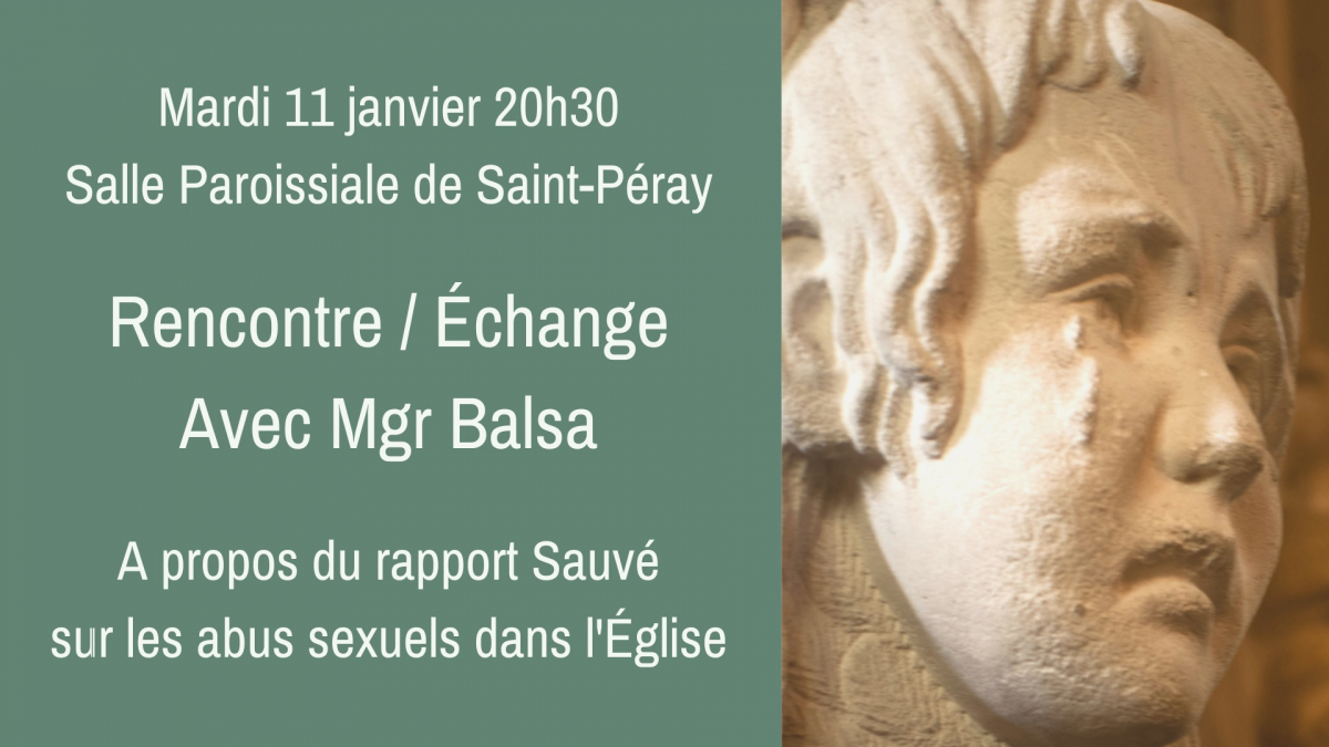 Mardi 11 janvier : Rencontre avec Mgr Balsa sur le rapport de la CIASE