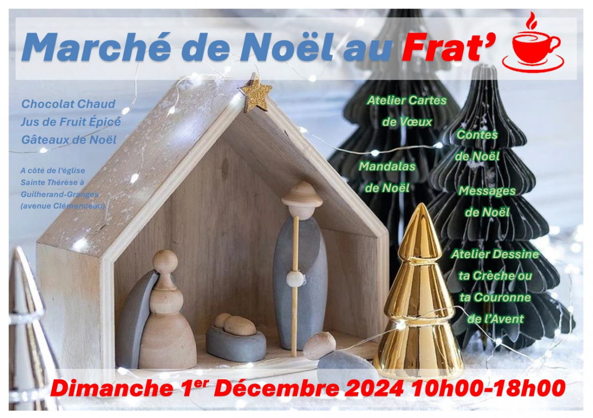 marché de Noël Frat's le 1er décembre de 10h00 à 18h00