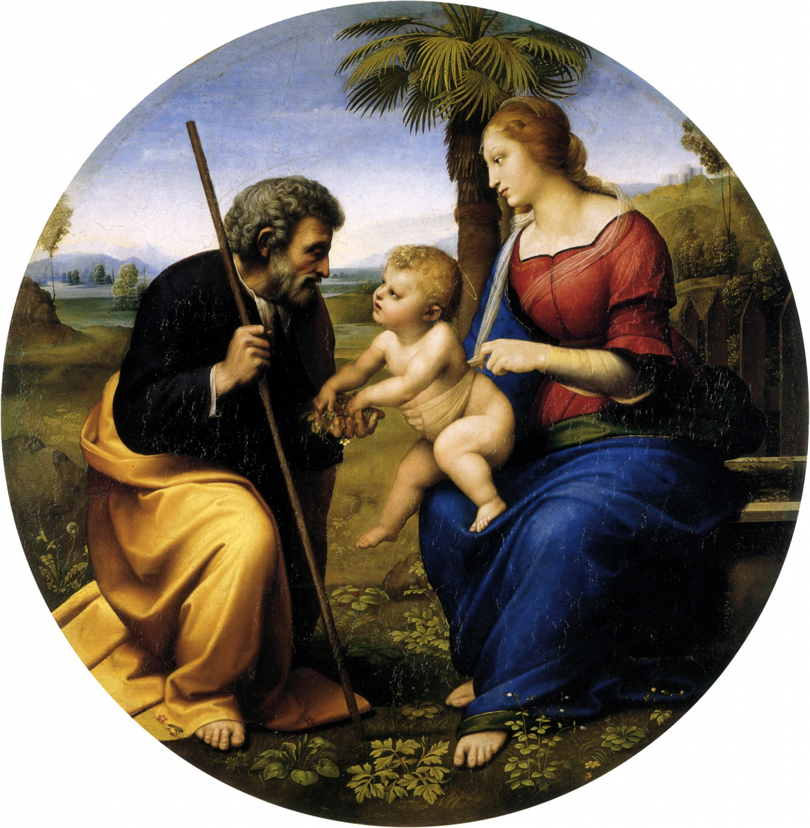 15150101  Raphael_The_Holy_Family_with_a_Palm_Tree (1506).jpg
