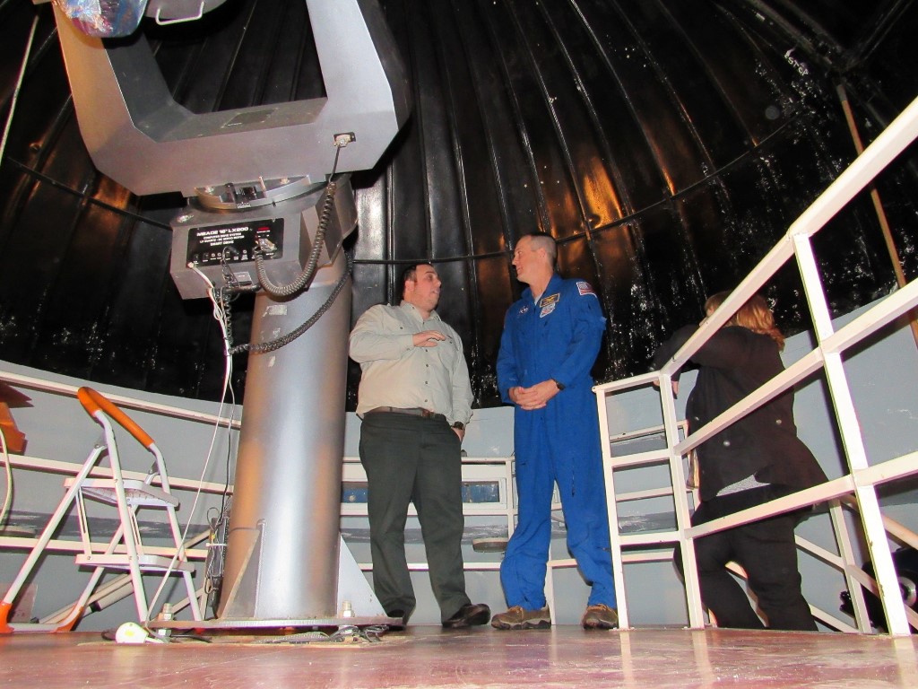 שבוע החלל במצפה הכוכבים גבעתיים וביקור של האסטרונאוט ריצ'רד ארנולד