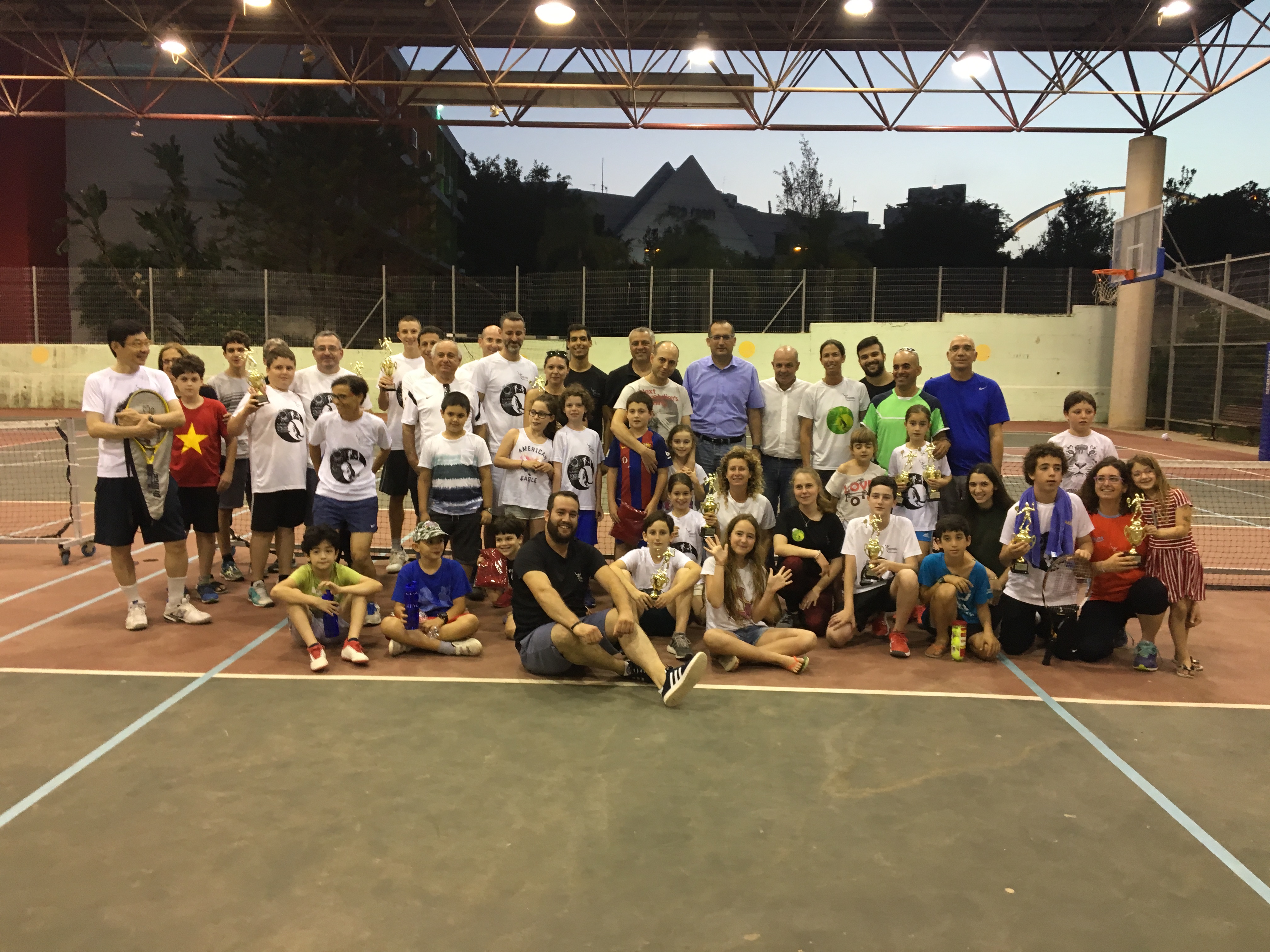 תחרות טניס משפחות 2018 בגבעתיים