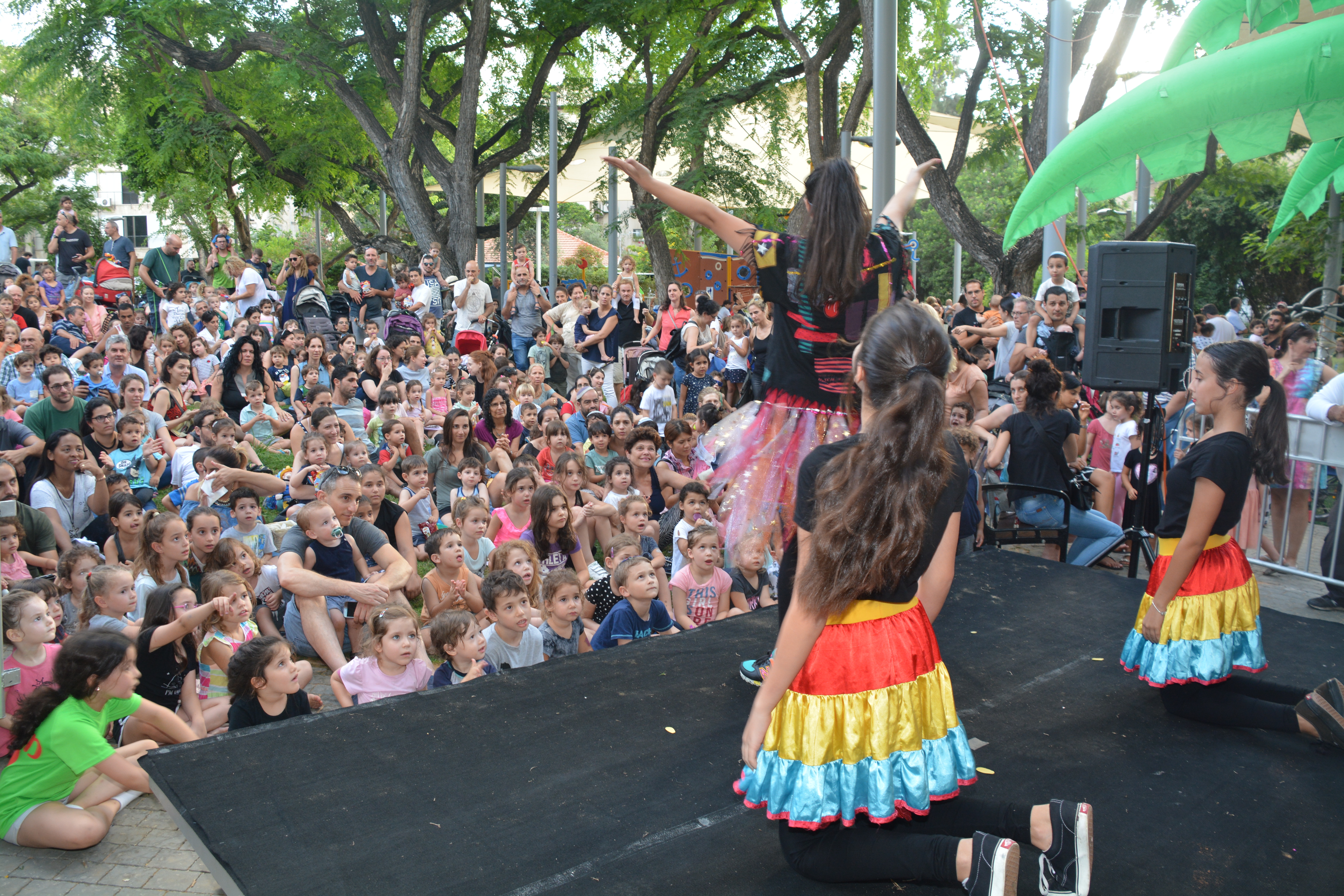 קיץ שמח לילדים בגינות העיר מאות ילדים בילו באירוע "גינה לי" בגן ויקטור