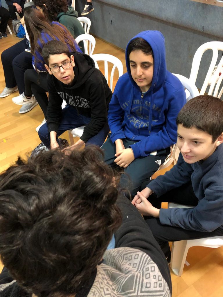 שיתוף פעולה ייחודי בין בית ספר קלעי בגבעתיים לבית ספר גיל מתל אביב 