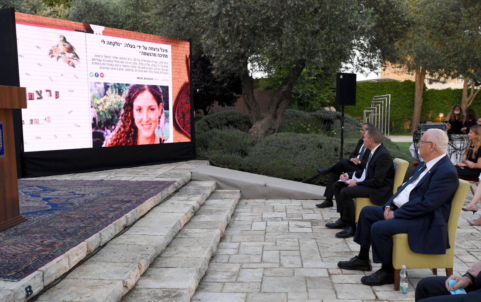 חיילות בנות גבעתיים זכו במקום הראשון בגמר האקתון לזכרה של מיכל סלה ז"ל שנערך בבית הנשיא בירושלים