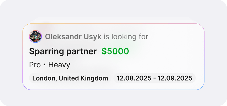 Network and submit professional offers