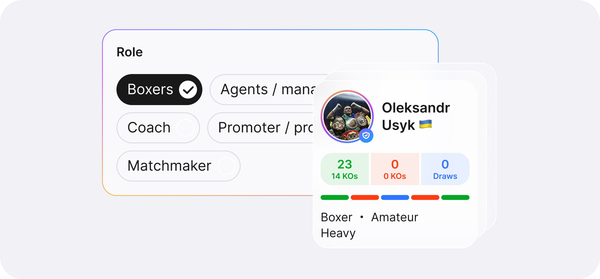 Trouvez facilement des partenaires d'entraînement et des adversaires