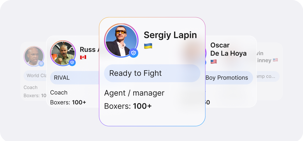 Connect with trusted agents, managers, and coaches
