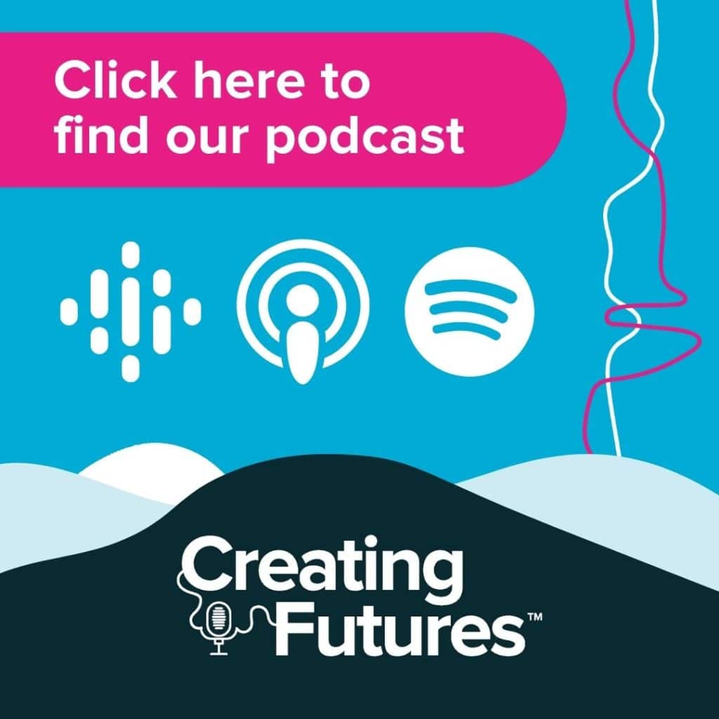 Click to subscribe to the Creating Futures by Salt podcast - a leading careers and job market podcast that will help you get ahead!