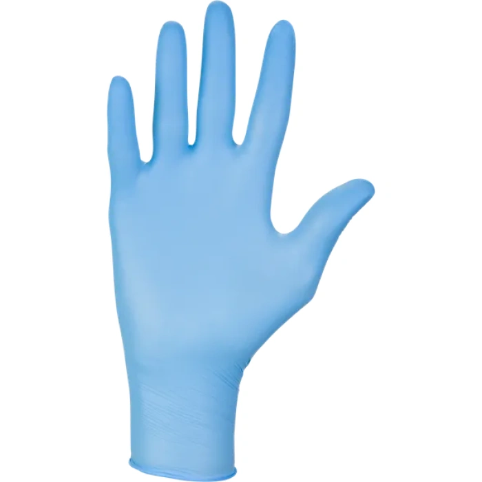 Handschuhbild in Blau