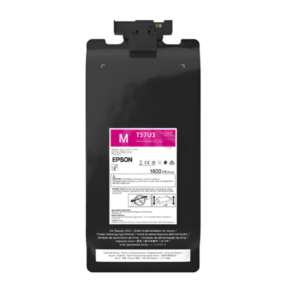 Epson atrament UltraChrome DF Magenta T57U300 (1.6L) C13T57U300 - Obrázok produktu 1 z 1