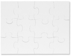 Sublimačné Puzzle A4 detské 12 dielne 170