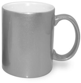 Mug Metalic 330 ml silver 131