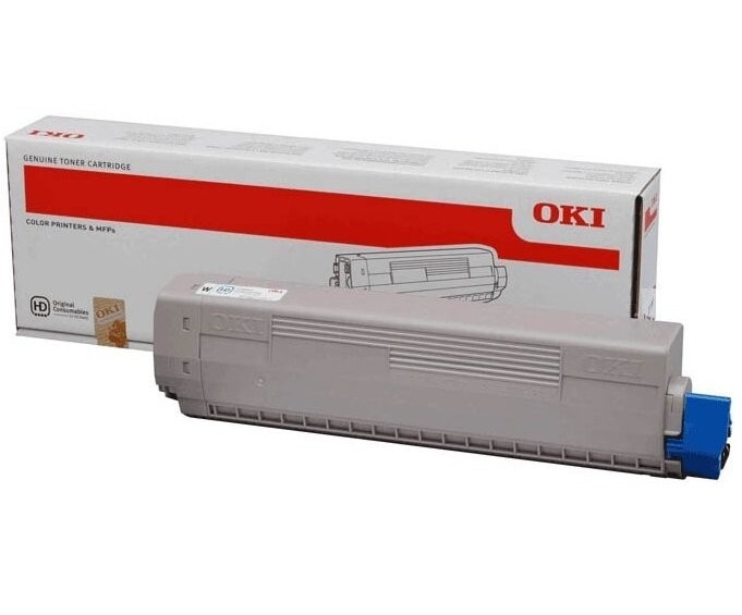 OKI WHITE toner pre 8432WT, na 4500 strán 162