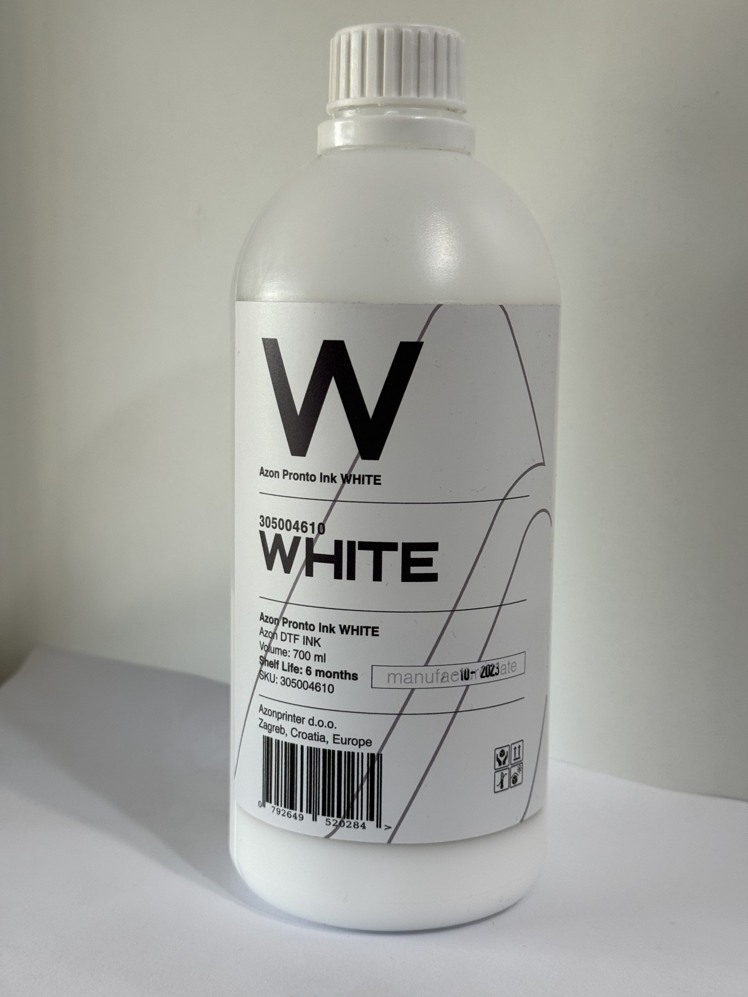 DTF atrament PRONTO WHITE, 700ml 101