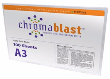 Chromablast papier a atrament