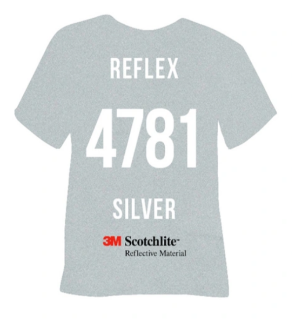 Poli-flex reflexná fólia 4781 SILVER 3M 122