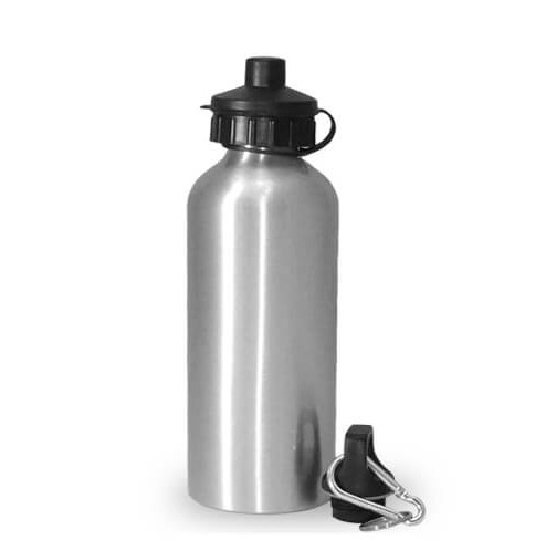Sublimačná fľaša 600 ml strieborná