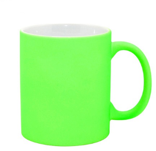 Fluorescenčný hrnček GREEN MATTE 139