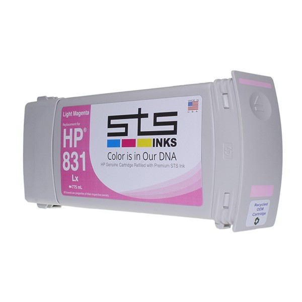 STS Cartridge HP831 775ml-CZ686A Latex Light Magenta 134