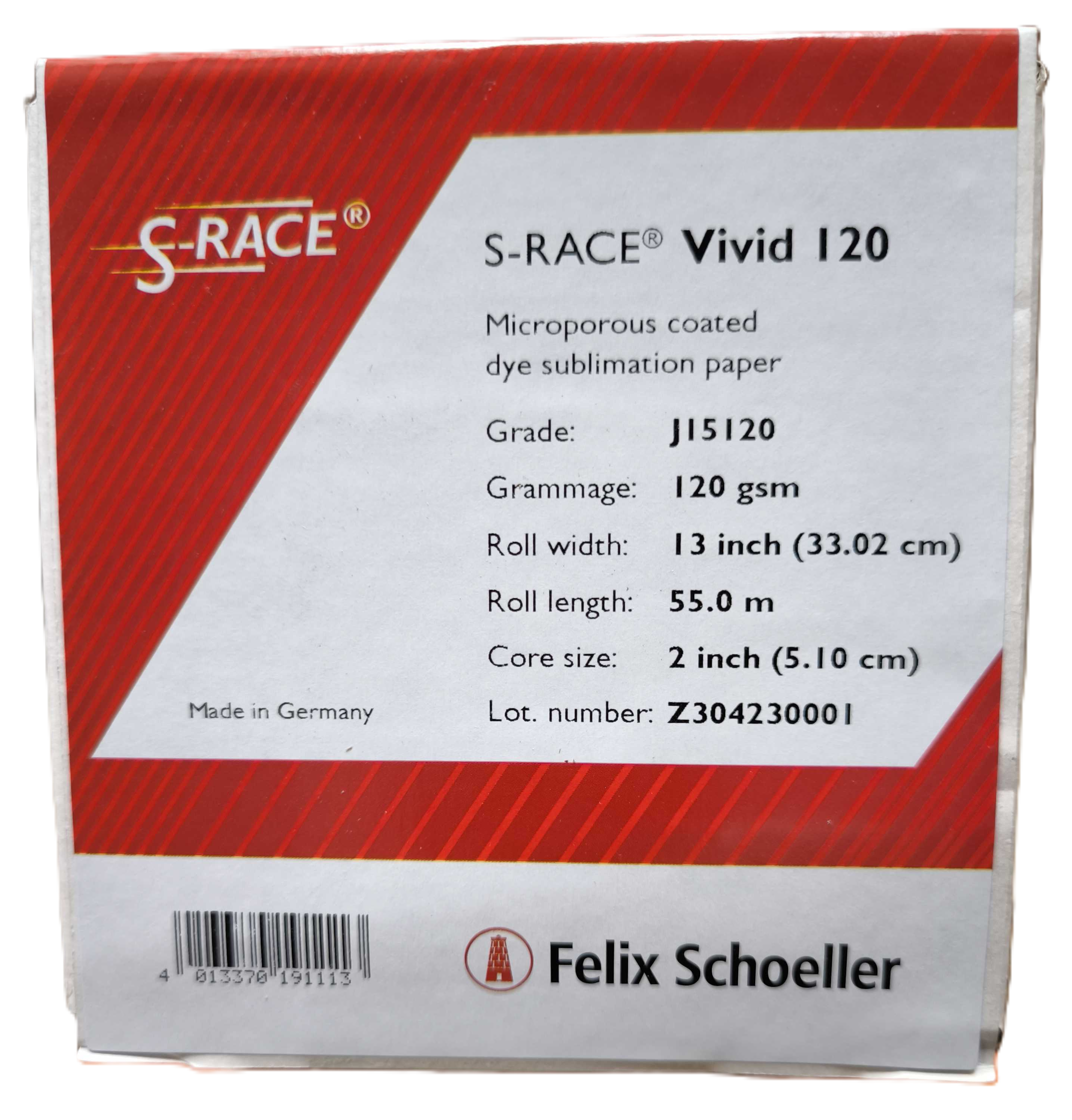 Sublimačný papier S-RACE VIVID 120 roll 330 mm - View 2