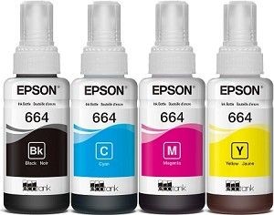 Atramenty EPSON 664 Sada 4 KS CMYK 171