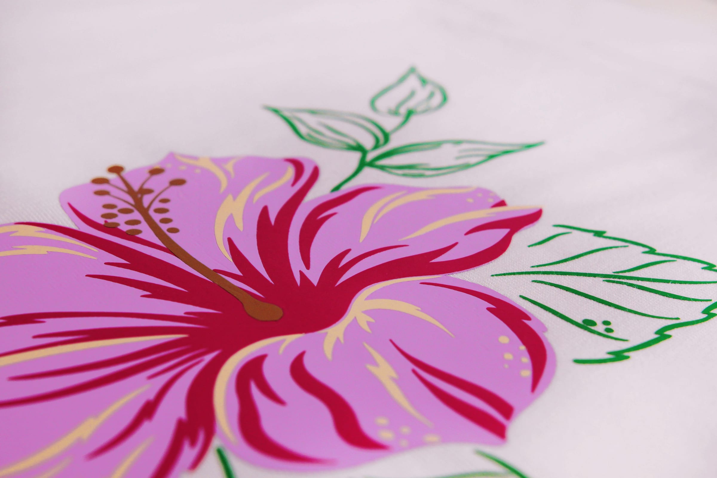 Textil s motívom z fólie POLI-FLEX® TURBO