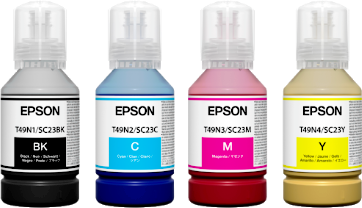 Sublimačný atrament EPSON  C13T49N, 140 ml  Sada  4 KS CMYK 233