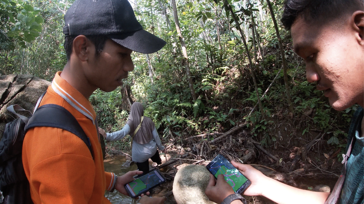 YAF joined forest surveyors to Sungai Telang forest, 23 August 2023