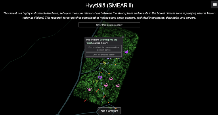 Feral Map Hyytiälä