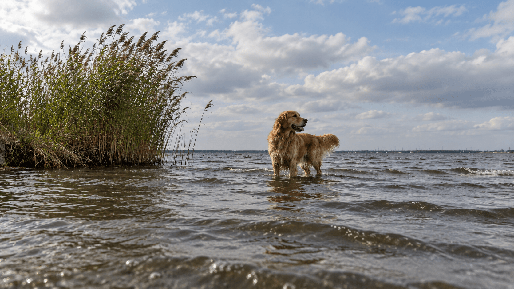 Hondenstrand De Wijde Wellen in Harderwijk