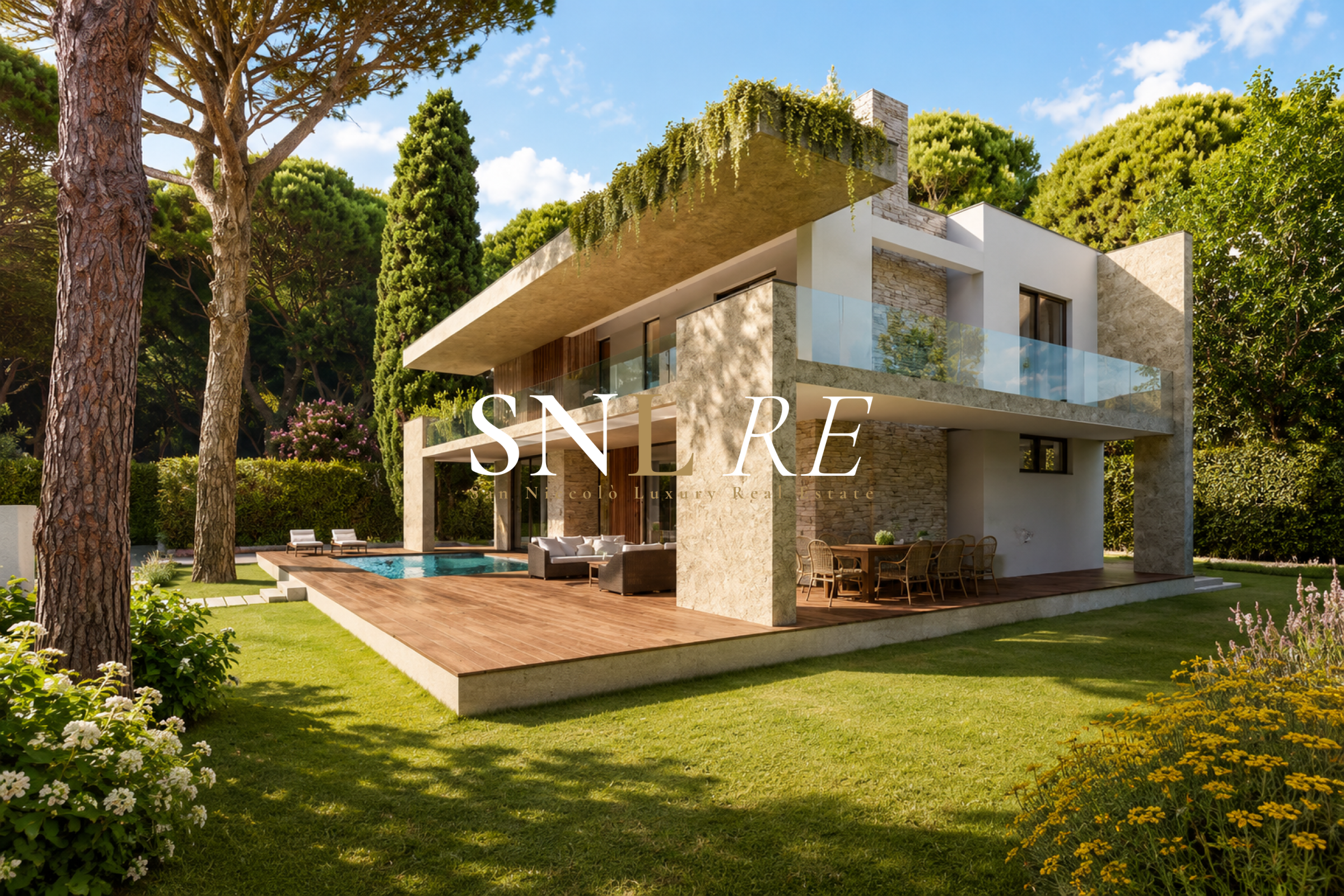 VILLA CONTEMPORÁNEA DE NUEVA CONSTRUCCIÓN EN LA PRESTIGIOSA ROMA IMPERIALE
