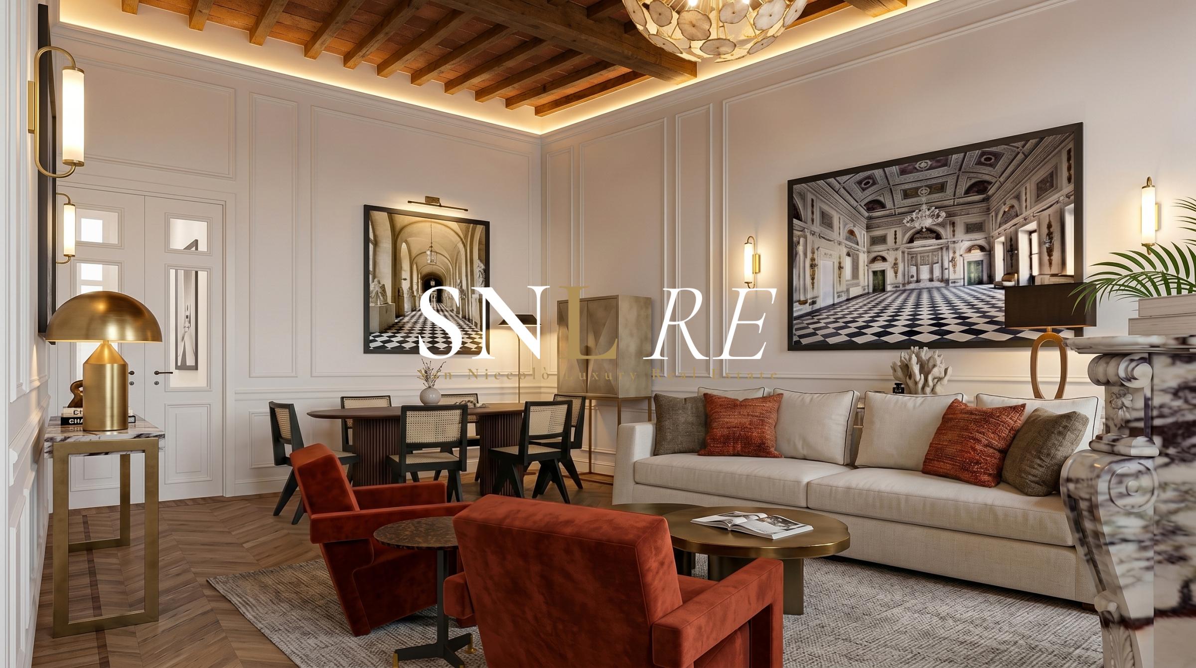 Elegante Appartamento nel Cuore di Firenze con Affacci su Via dei Calzaiuoli