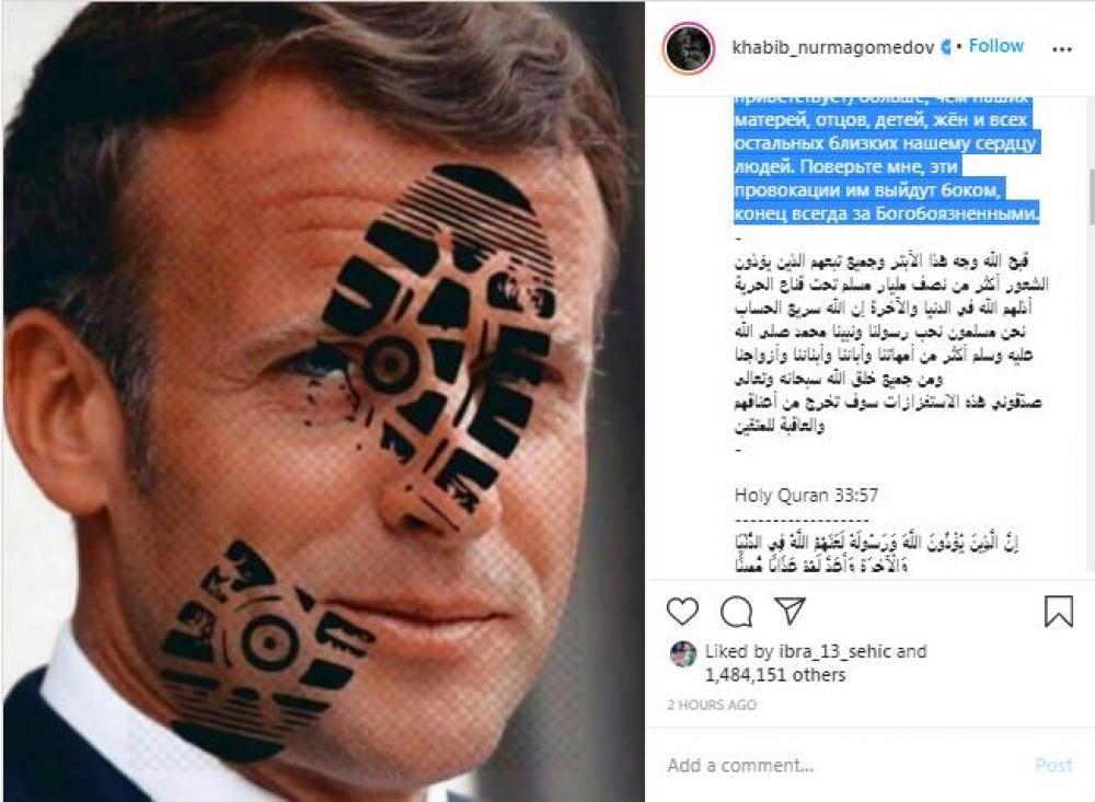 poka.jpg - Khabib Nurmagomedov poslao žestoku poruku predsjedniku Francuske: 