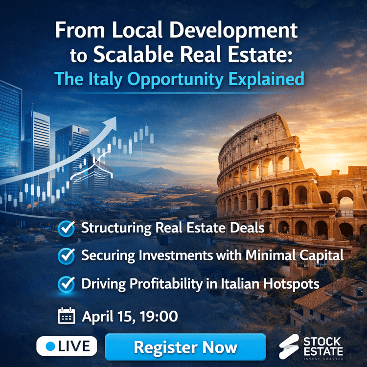 From Local Development to Scalable Real Estate: The Italy Opportunity Explained