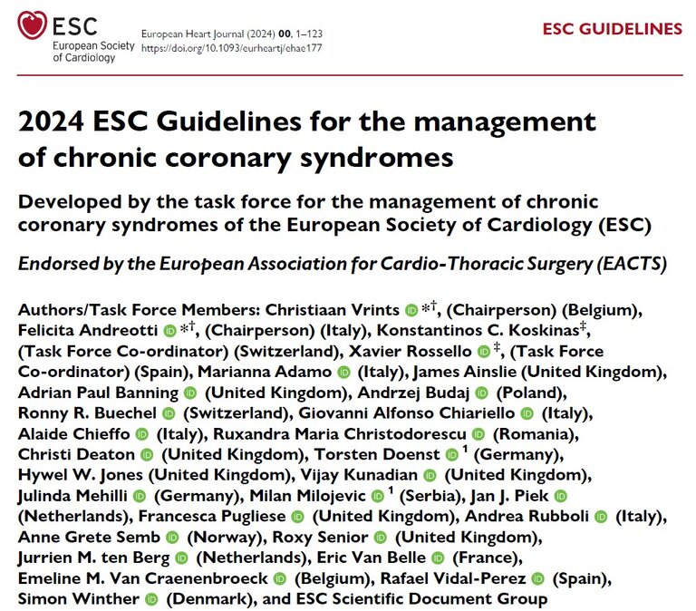 ESC guideline