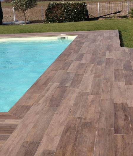 Piscina effetto Legno