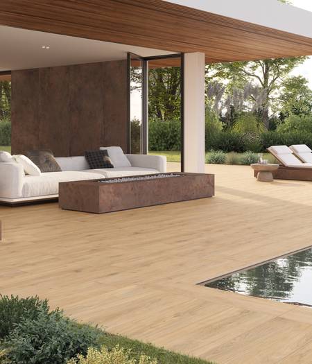 Esterno Effetto Legno Piscina