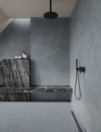 bagno blu