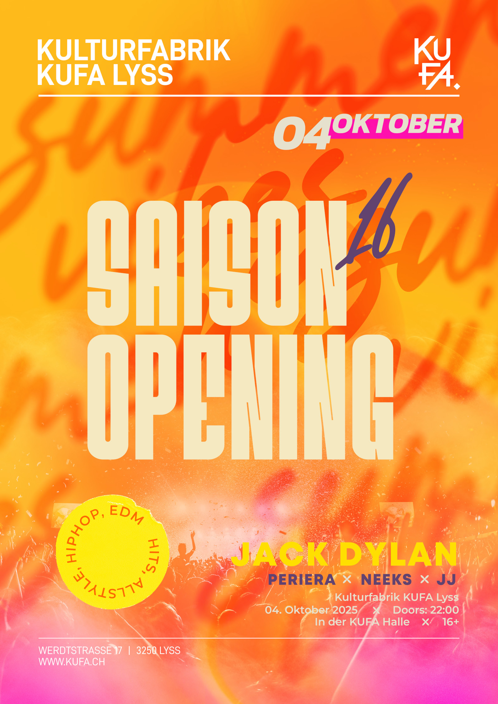 Saison Opening Party